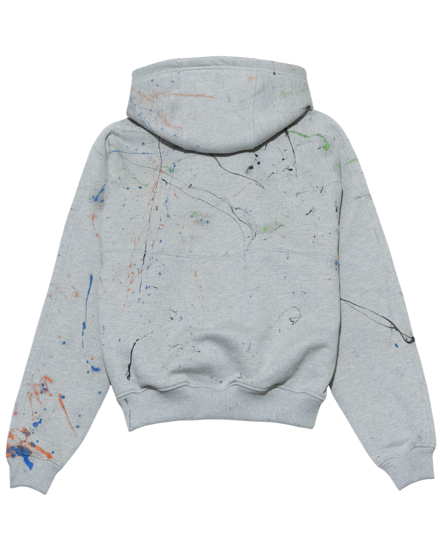 PAINT SPLASH HOODIE - LIGHT GRAY