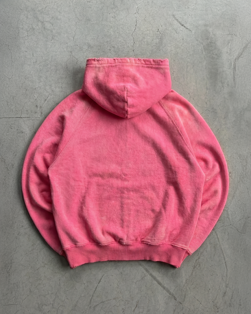 PINK VINTAGE WASHED ZIP-UP