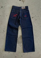 BOOTCUT JEANS RAW INDIGO