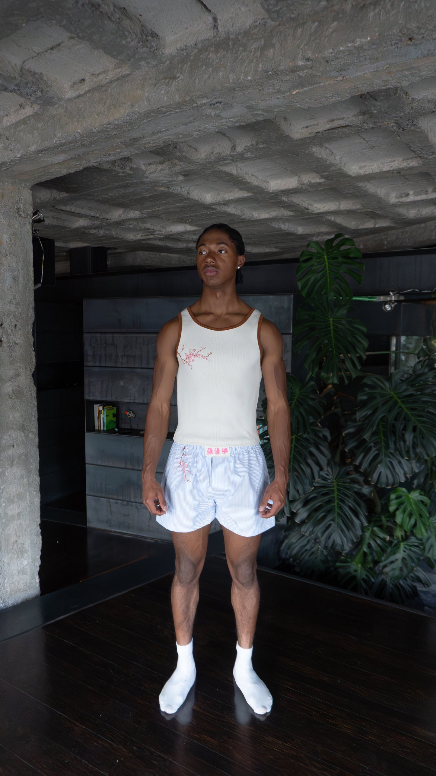 CHERRY BLOSSOM CLASSIC BOXERS 2PACK