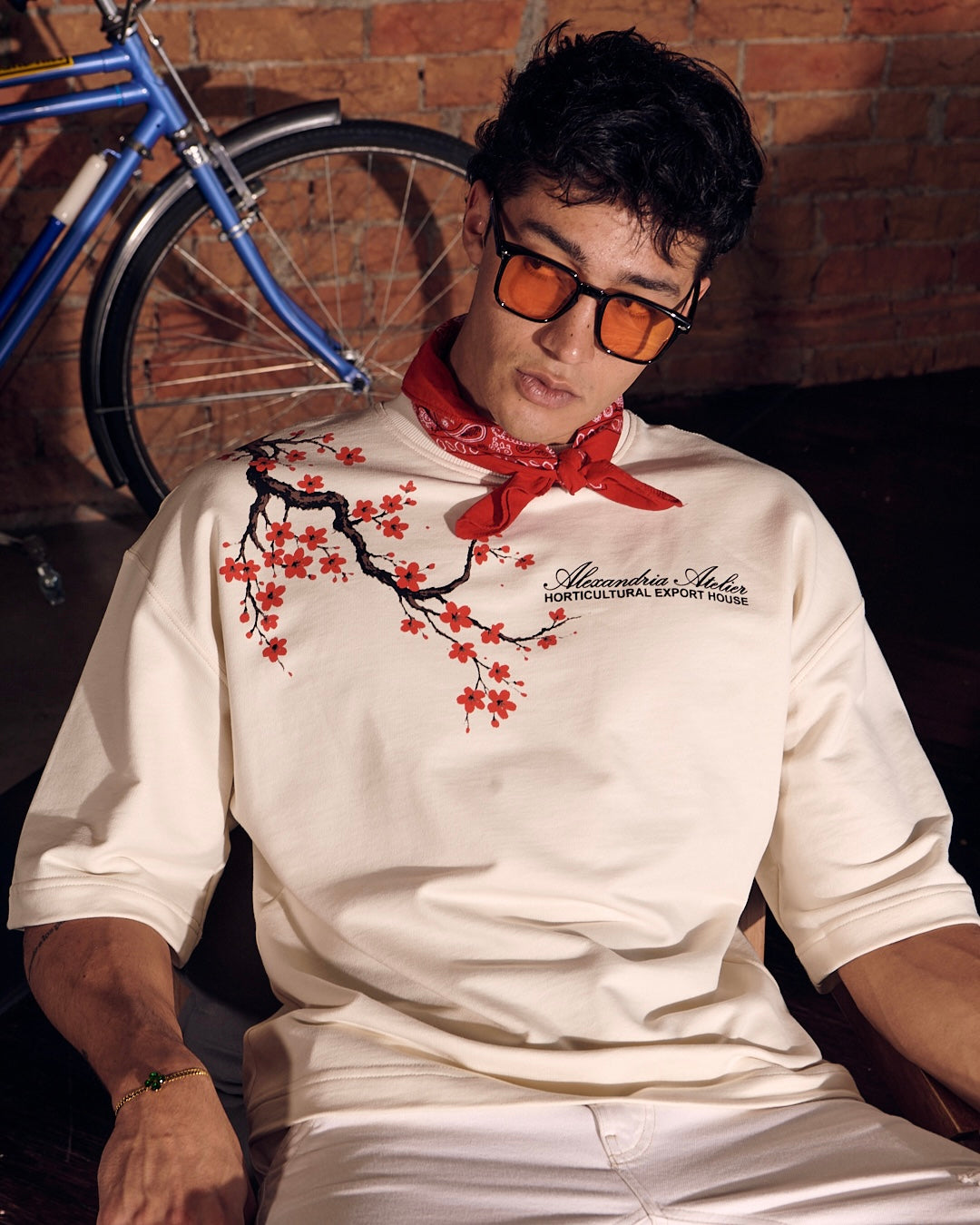 CHERRY BLOSSOM BOXY TEE