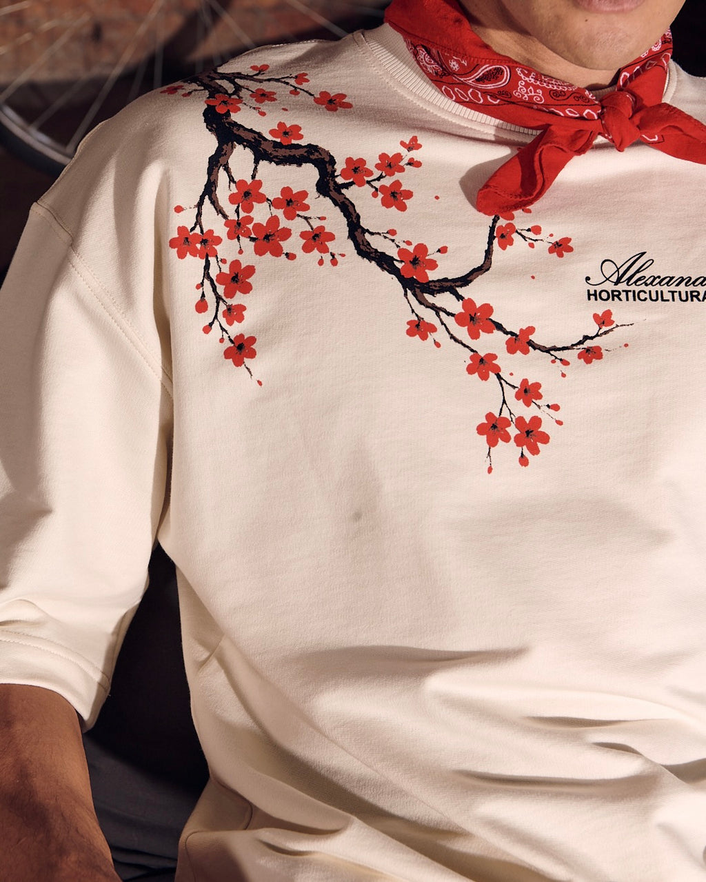 CHERRY BLOSSOM BOXY TEE