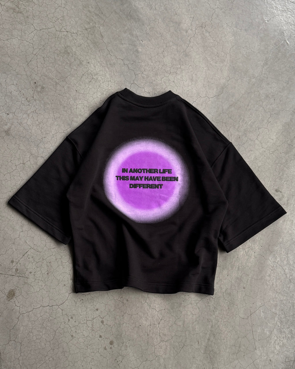 AMETHYST AURA BOXY TEE