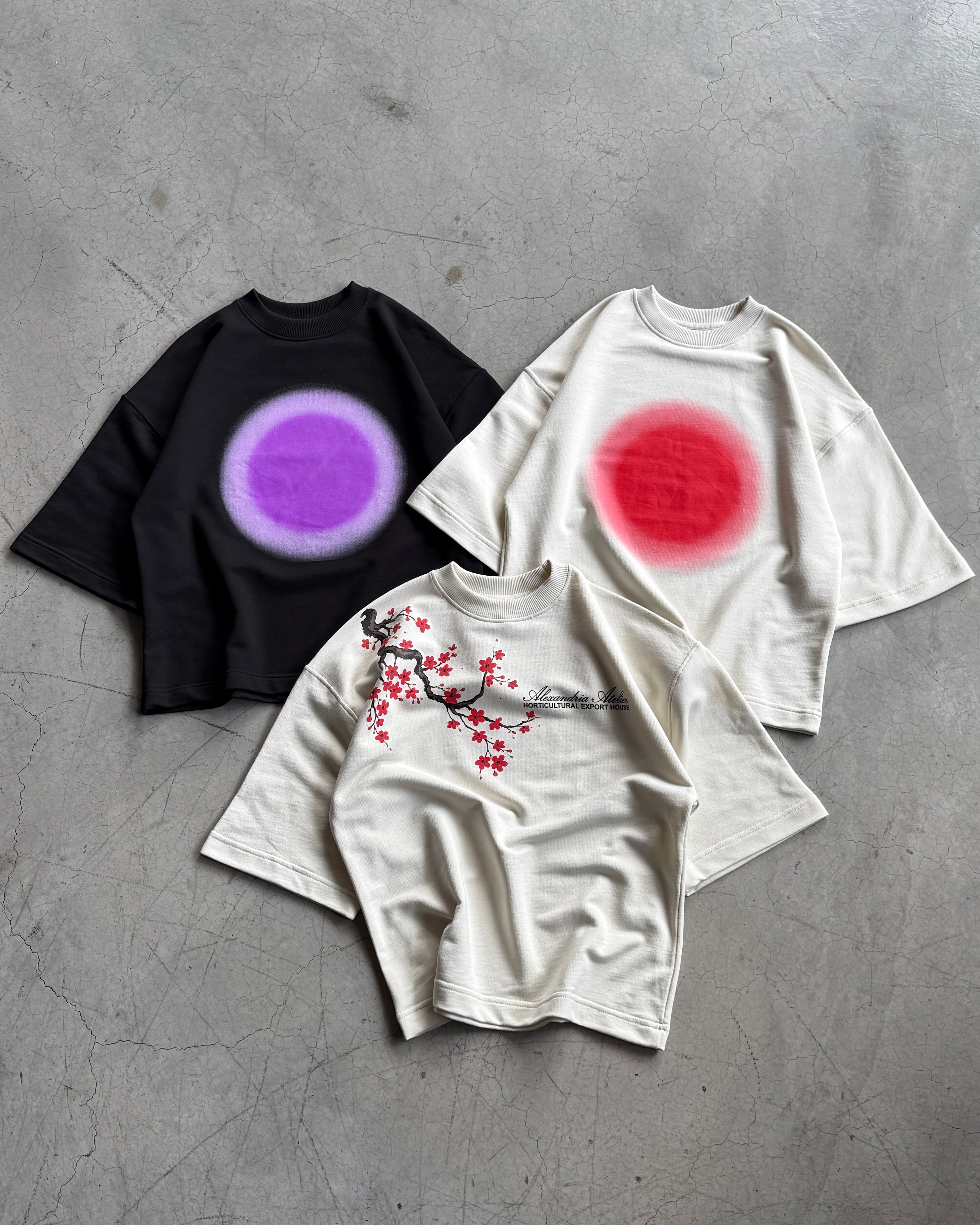 CHERRY BLOSSOM BOXY TEE