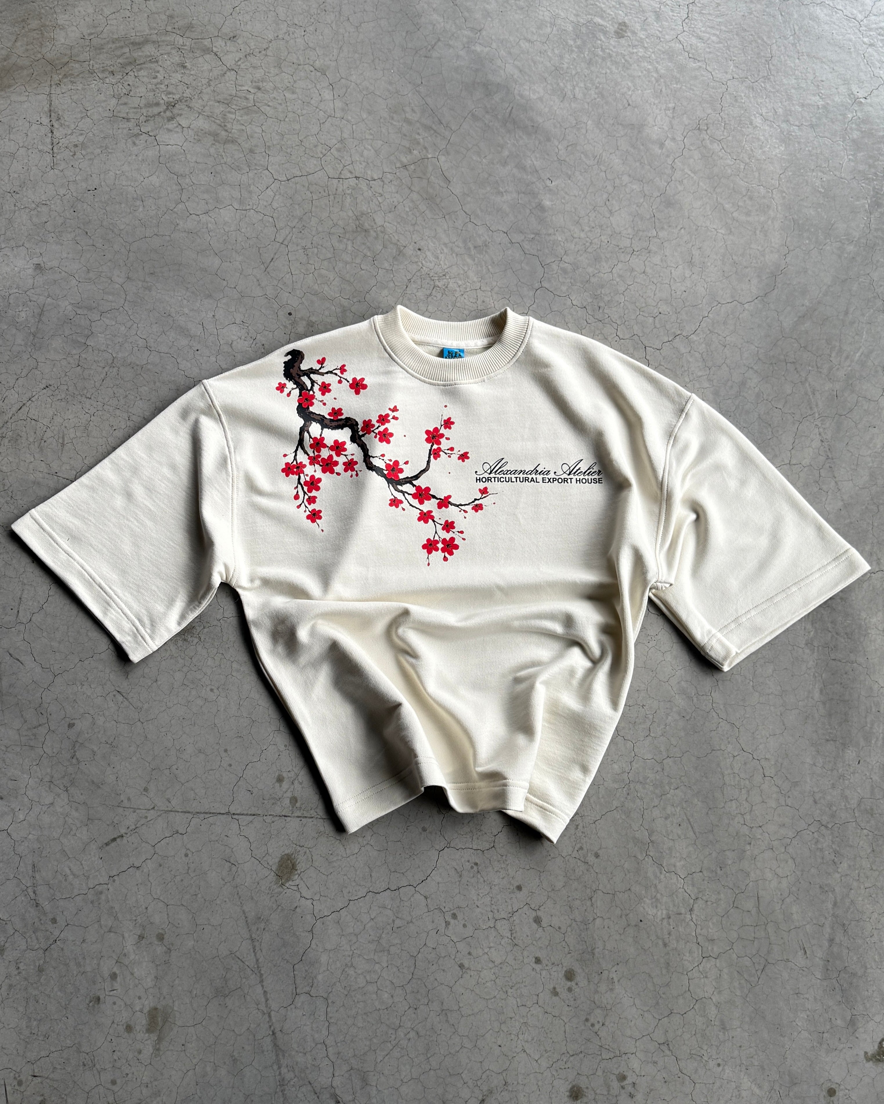 CHERRY BLOSSOM BOXY TEE