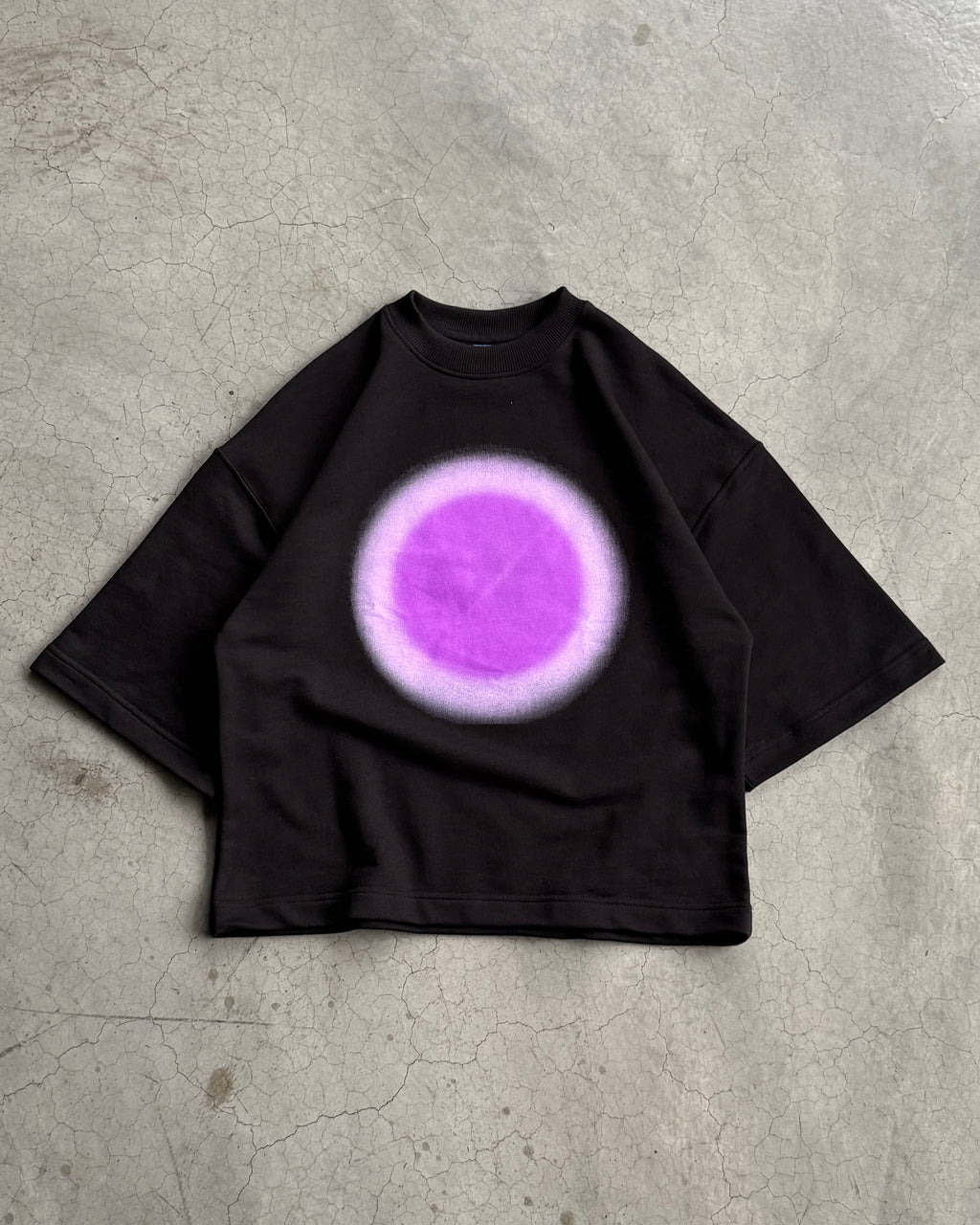 AMETHYST AURA BOXY TEE