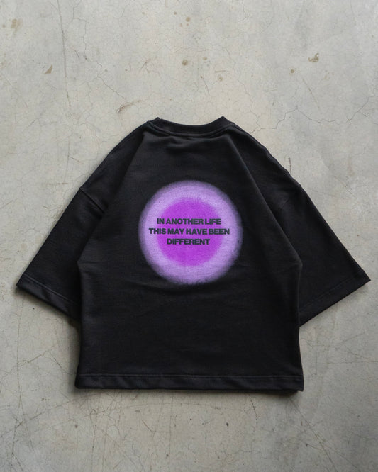 AMETHYST AURA BOXY TEE